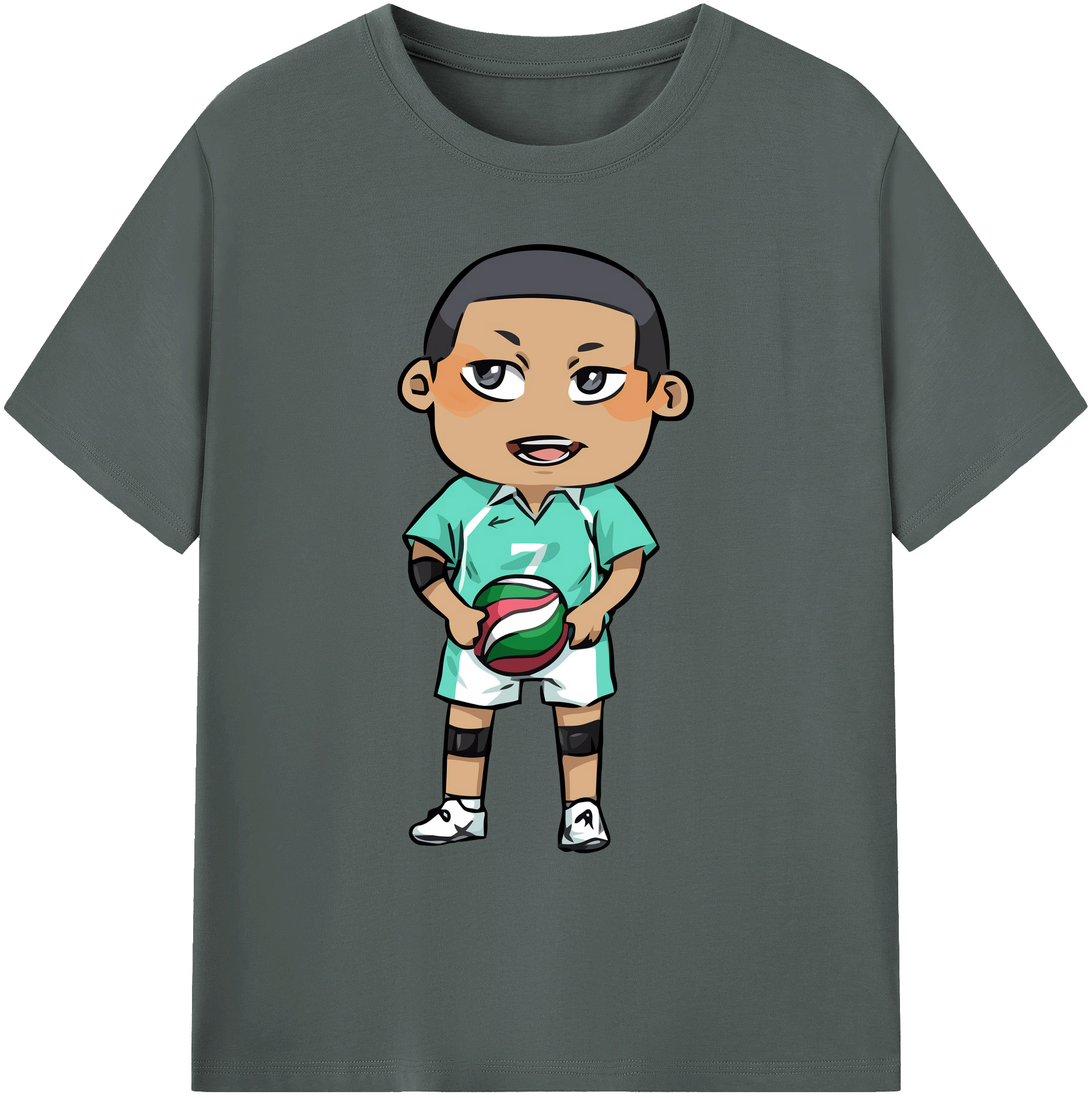 （画像用） ハイキュー!! Haikyu!! 綿100％ メンズ半袖Tシャツ｜肌触りやわらか＆通気性